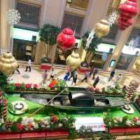 Beautiful Christmas decoration at the Palazzo