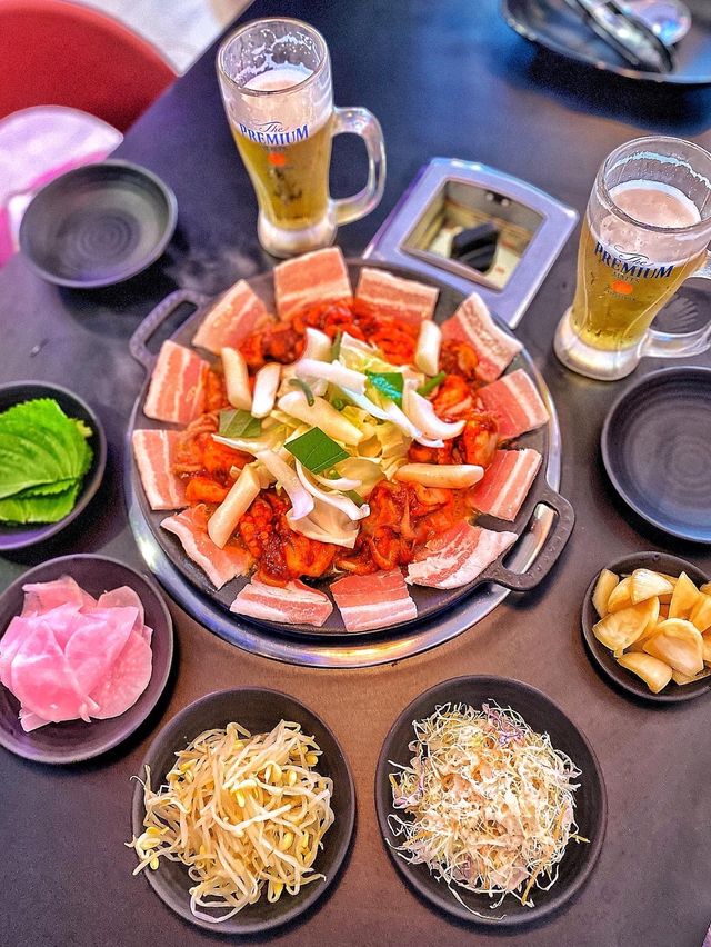 【大阪韓国料理】コスパ最高！ボリューミーなチュクミランチ