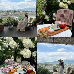 屋顶咖啡·日落甜茶·雪山花园 ·bistro 여행 사진