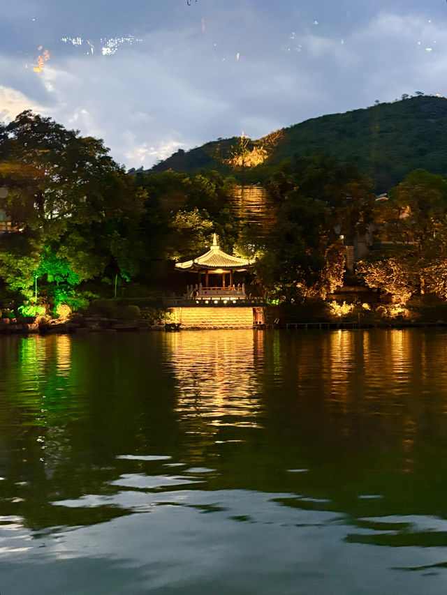 水上宋城夜景天花板無愧東方威尼斯 水上宋城夜景天花板無愧東方威尼斯