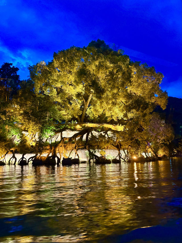 水上宋城夜景天花板無愧東方威尼斯 水上宋城夜景天花板無愧東方威尼斯