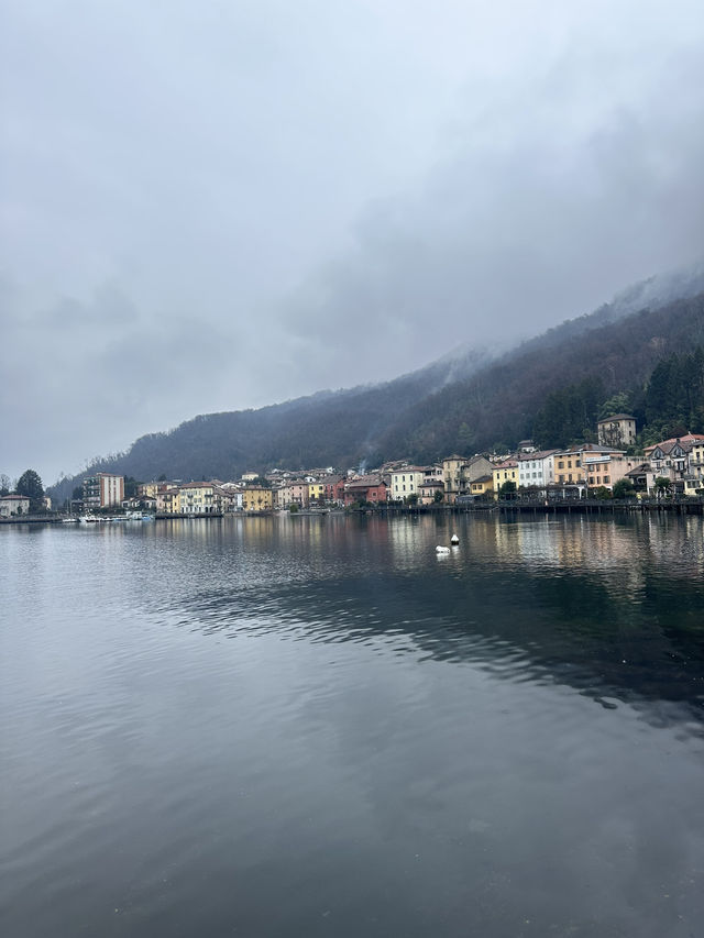 Porto Ceresio where Italy meets Switzerland