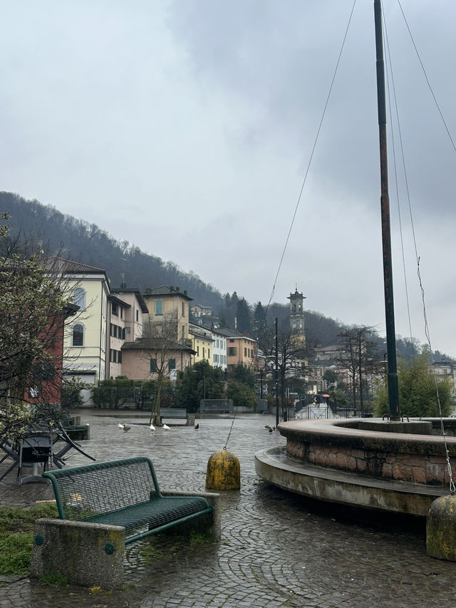 Porto Ceresio where Italy meets Switzerland