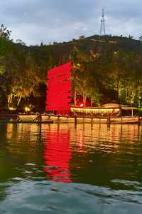 水上宋城夜景天花板無愧東方威尼斯