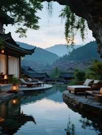 西江千戶苗寨秋季親子人像天花板!雲亭酒店機位絕了