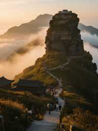 梵淨山親子治癒之旅!帶娃解鎖天空之城,雲海奇石超震撼