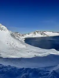 長白山雙坡打卡 是被天池選中的幸運兒 