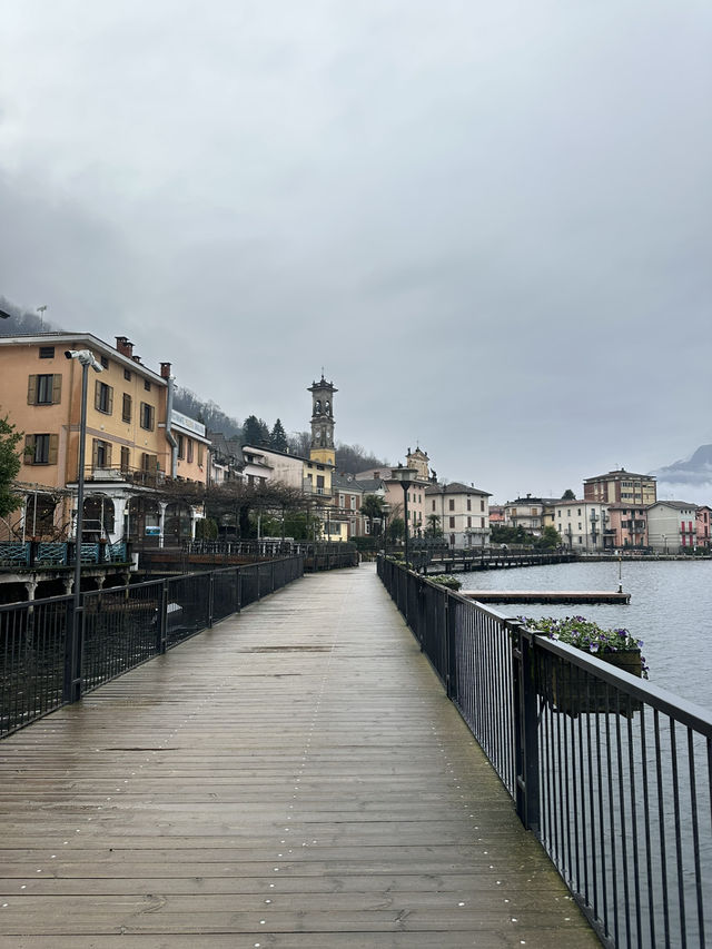 Porto Ceresio where Italy meets Switzerland