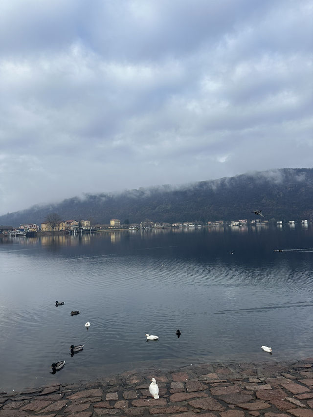 Porto Ceresio where Italy meets Switzerland