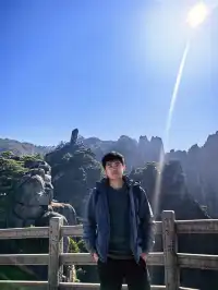 12月1號,天晴,徒步20多公里遊覽黃山